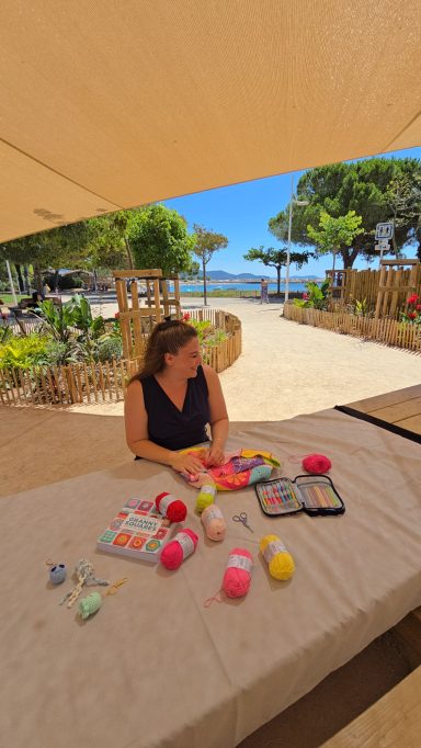 Ateliers crochet à Toulon Atelier collectif de crochet animé par Jennifer au Mourillon, Toulon